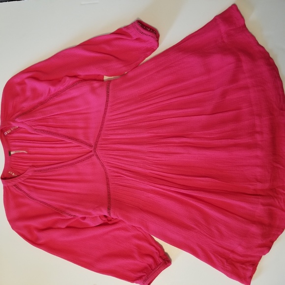 Free People 3/4 sleeve dress size xs/tp - Picture 2 of 7